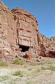 Petra - Wadi Abu Ullaiqa, the Turkmanian Tomb 